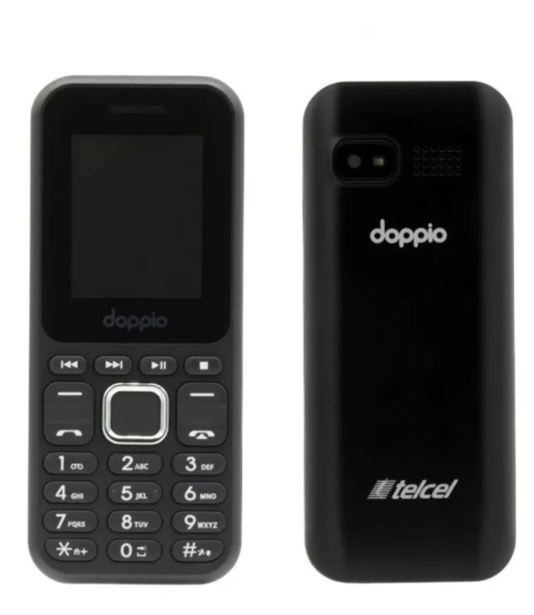 Celular Básico Doppio F1811 Negro