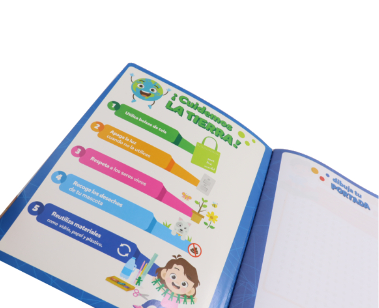 Cuaderno Cosido Profesional Doble Raya 100 Hojas Norma Color Paquete de 6 Cuadernos