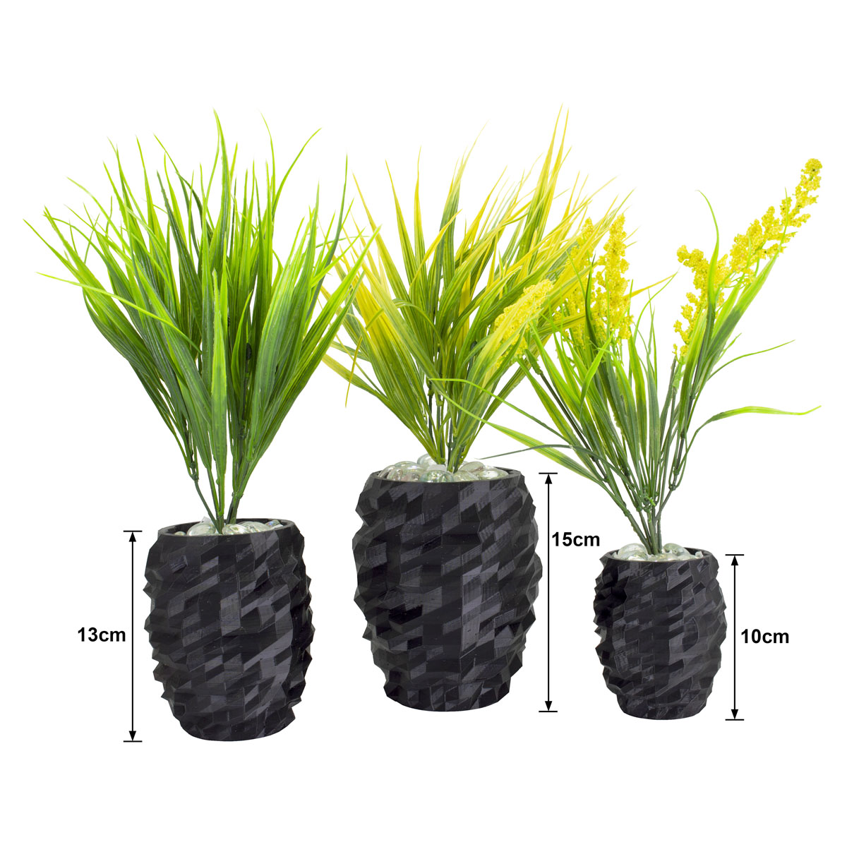 Set de Macetas Impresas en 3D, MAP-03-A, COSMOOTOOLS