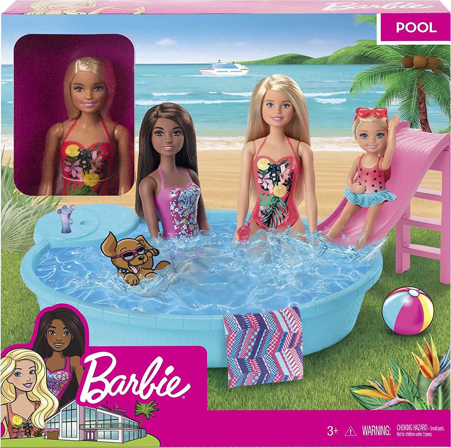 Barbie Estate, Piscina Glam con Muñeca