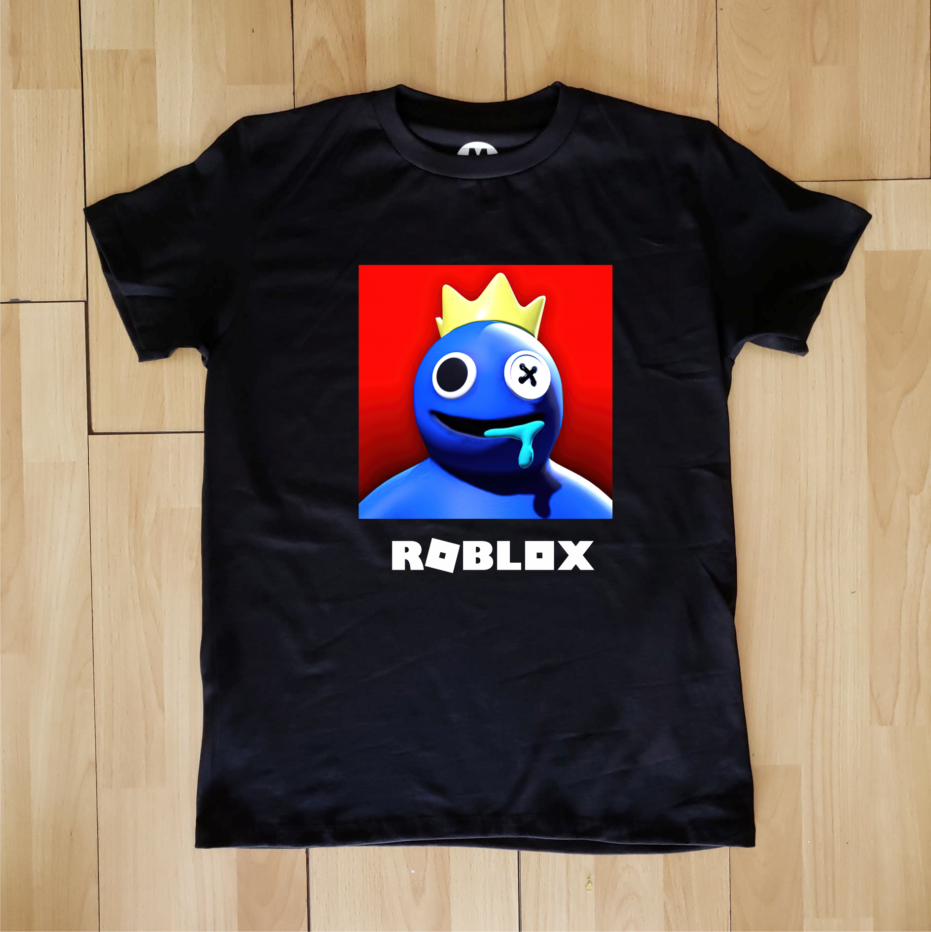 Playera Roblox para niño Blu Rainbow Friends