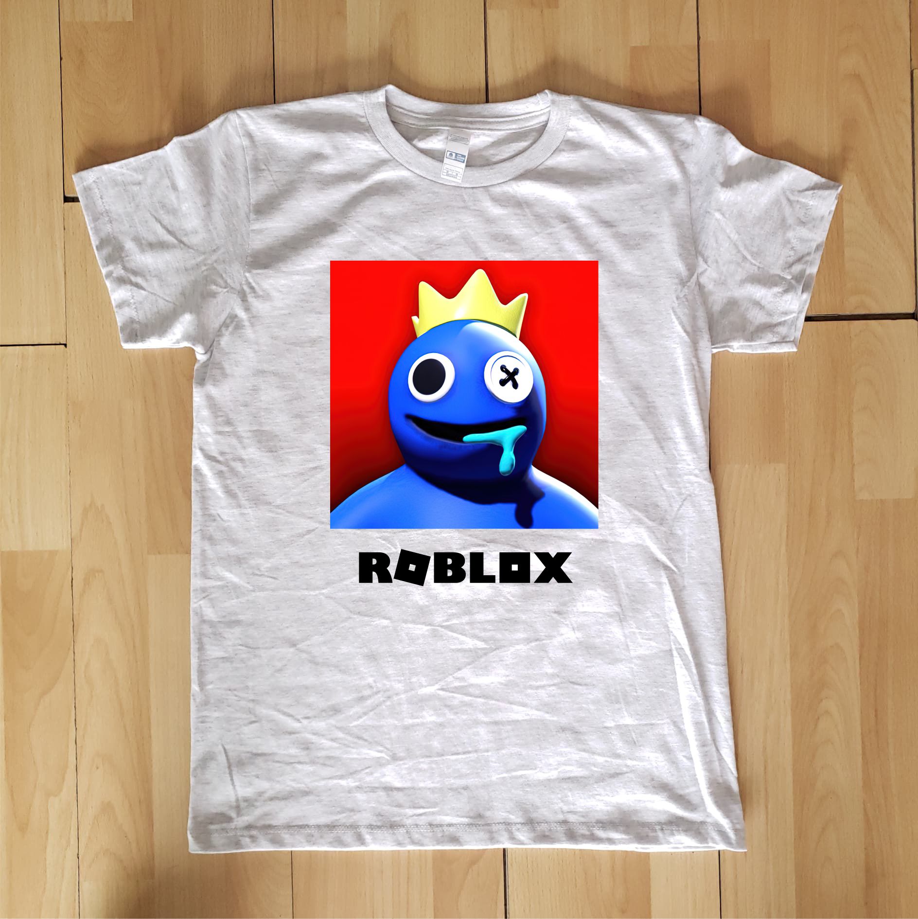 Playera Roblox para niño Blu Rainbow Friends