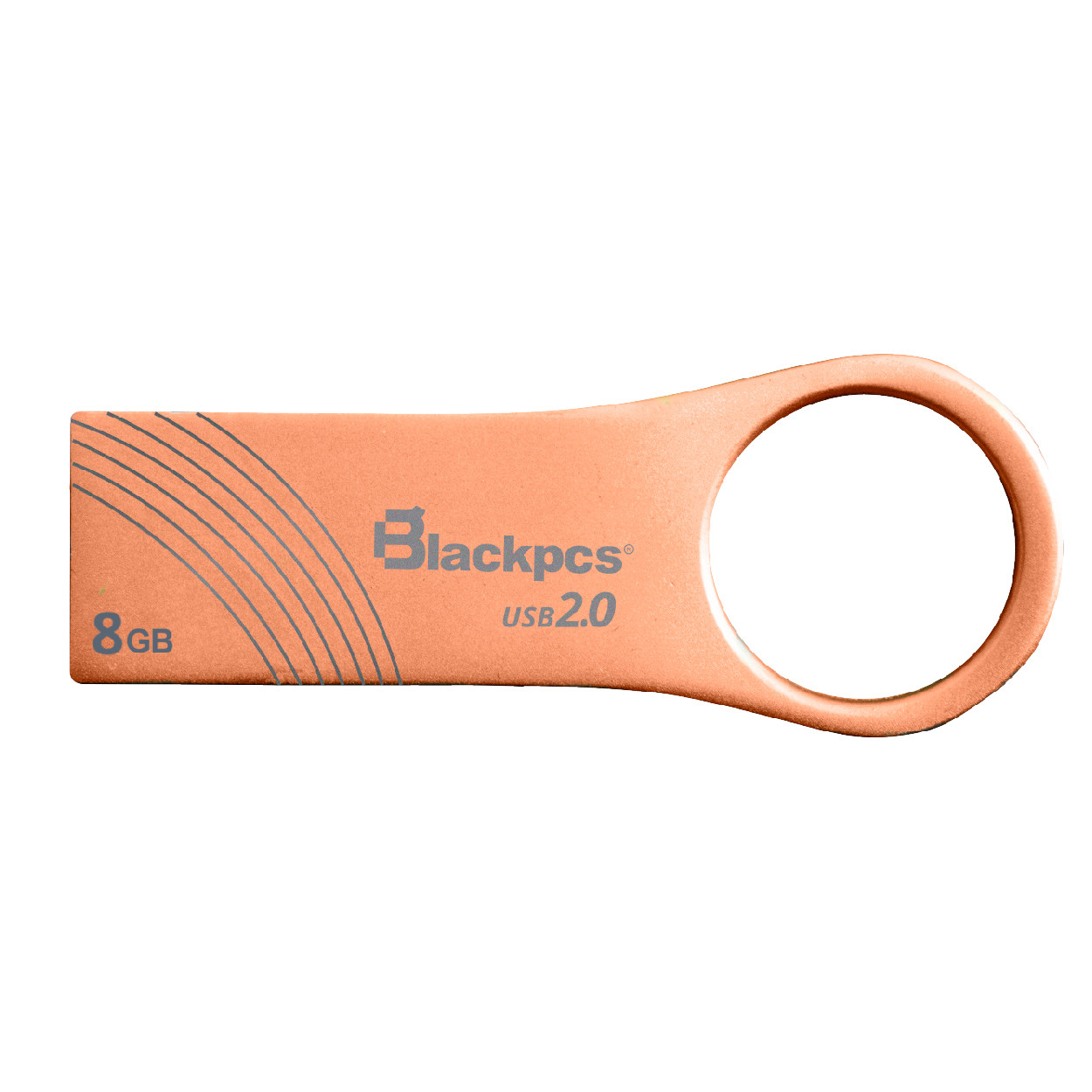 Memoria Flash USB Blackpcs 16GB Metalica 