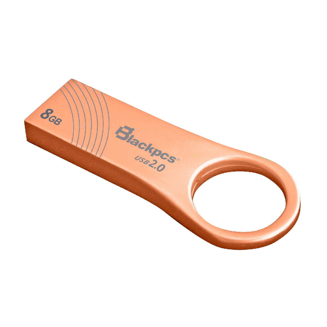 Memoria Flash USB Blackpcs 16GB Metalica 