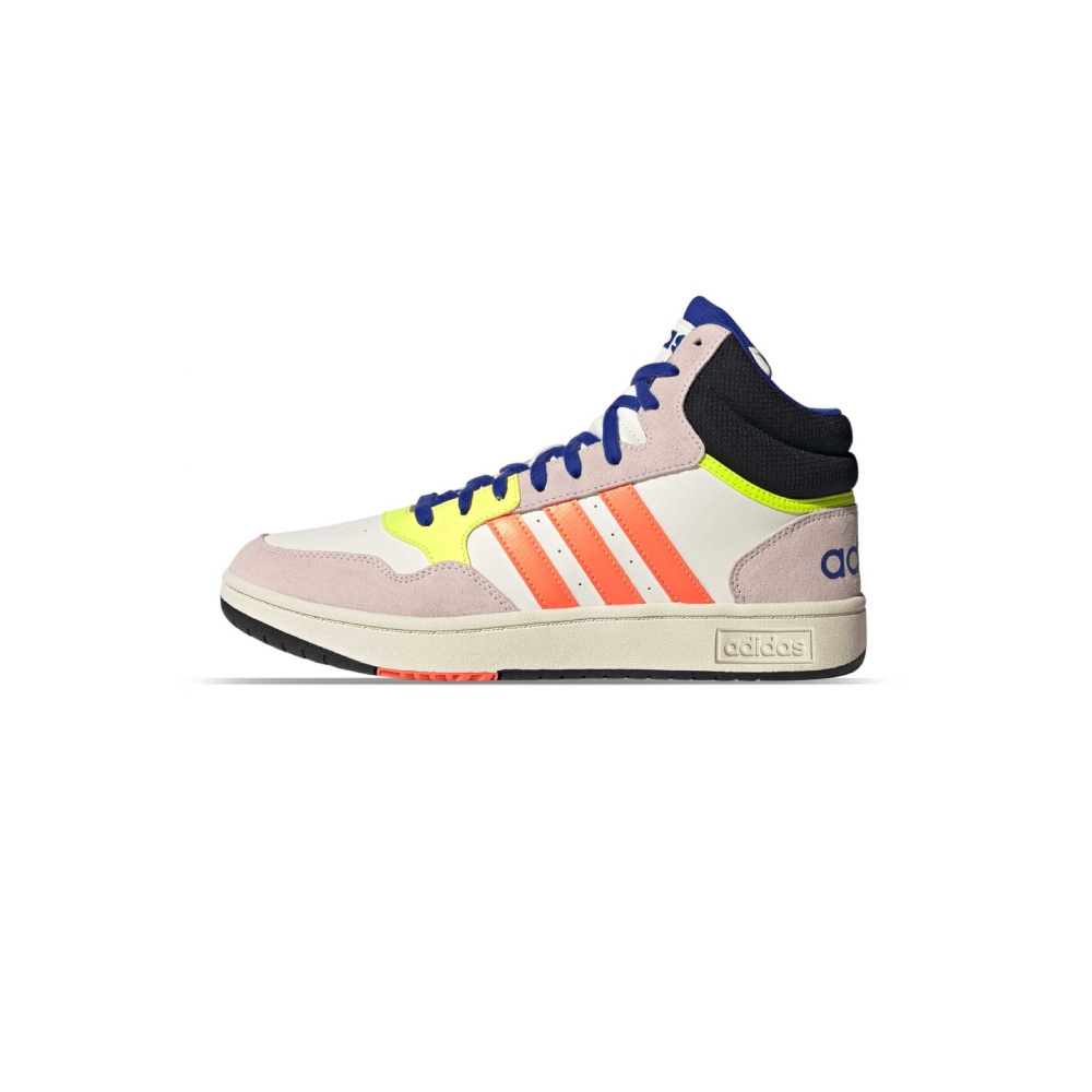 Tenis Adidas Hoops 3.0 Mid Beige-Hombre HQ6248