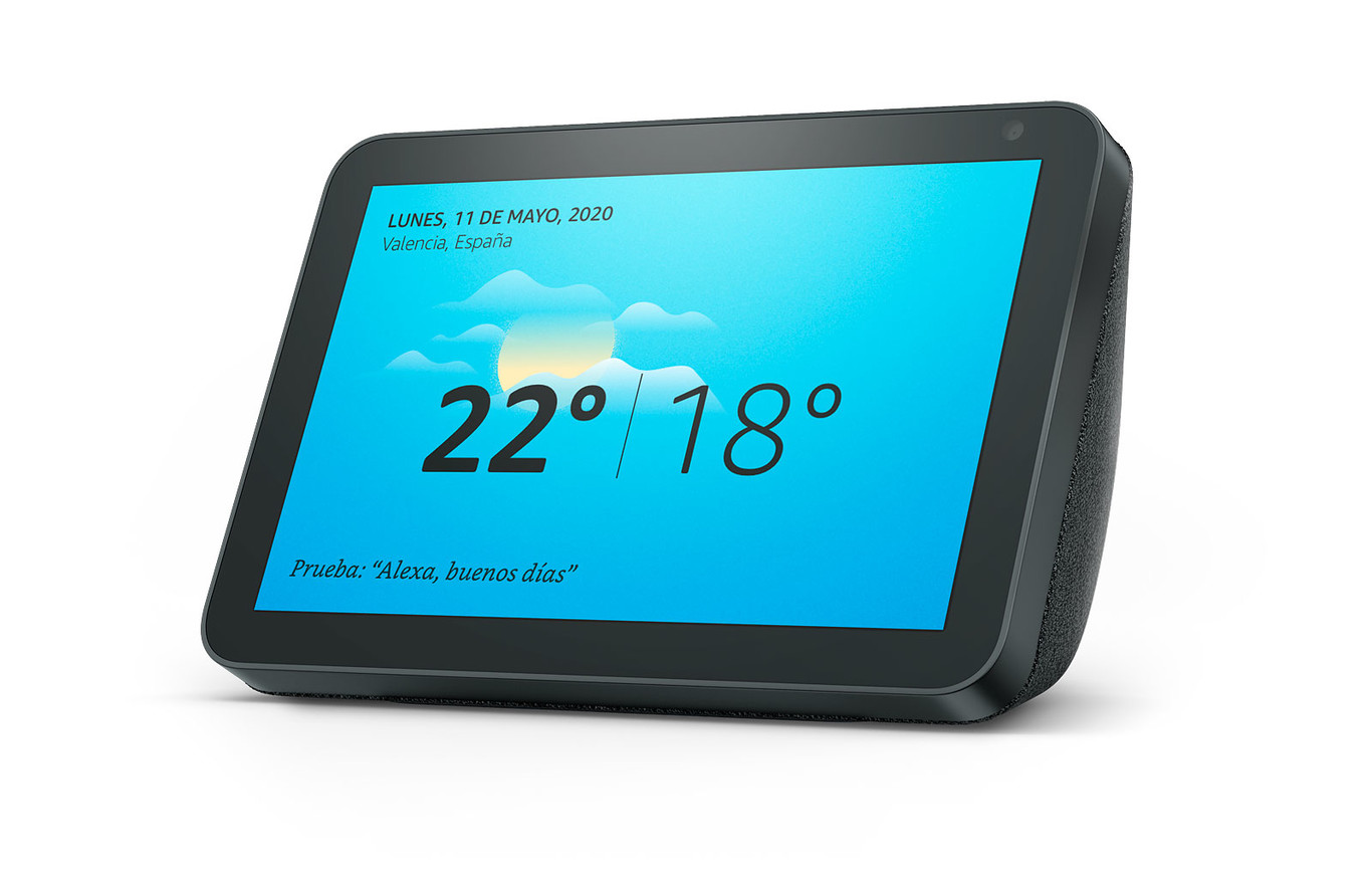 Bocina Asistente de Voz con Alexa Integrado Amazon Echo Show 8 Negro