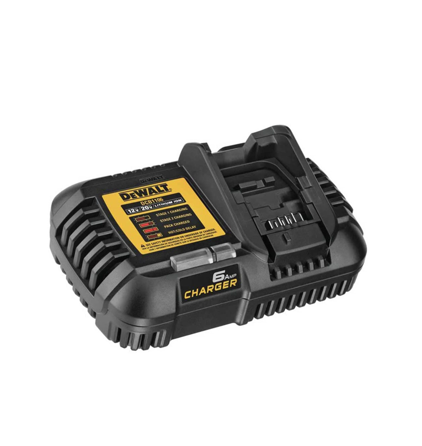 Cargador Rápido 20v Dewalt Fast Dcb1106 De 6 Amperios