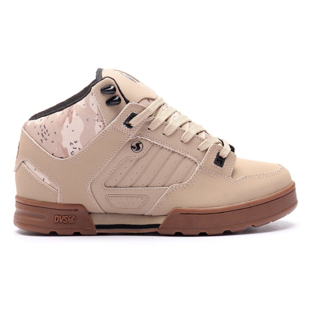 Tenis DVS Militia Boot 270 TAN CAMO NUBUCK