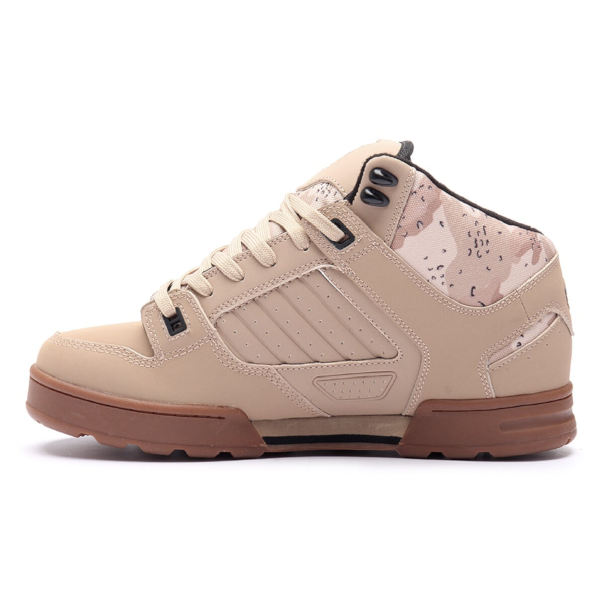 Tenis DVS Militia Boot 270 TAN CAMO NUBUCK