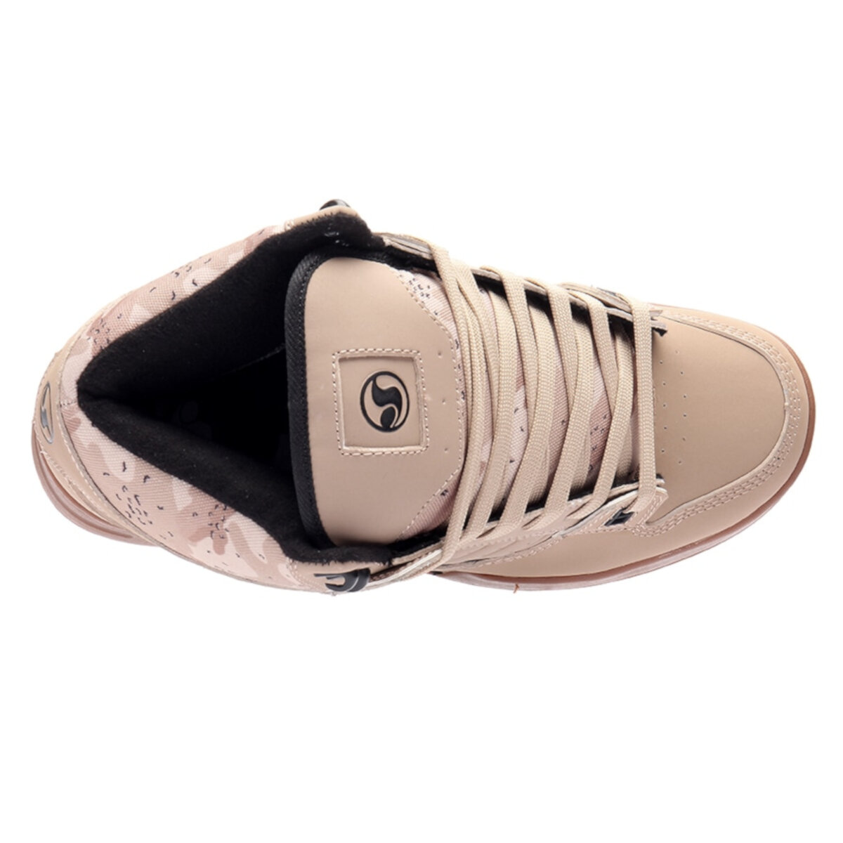 Tenis DVS Militia Boot 270 TAN CAMO NUBUCK