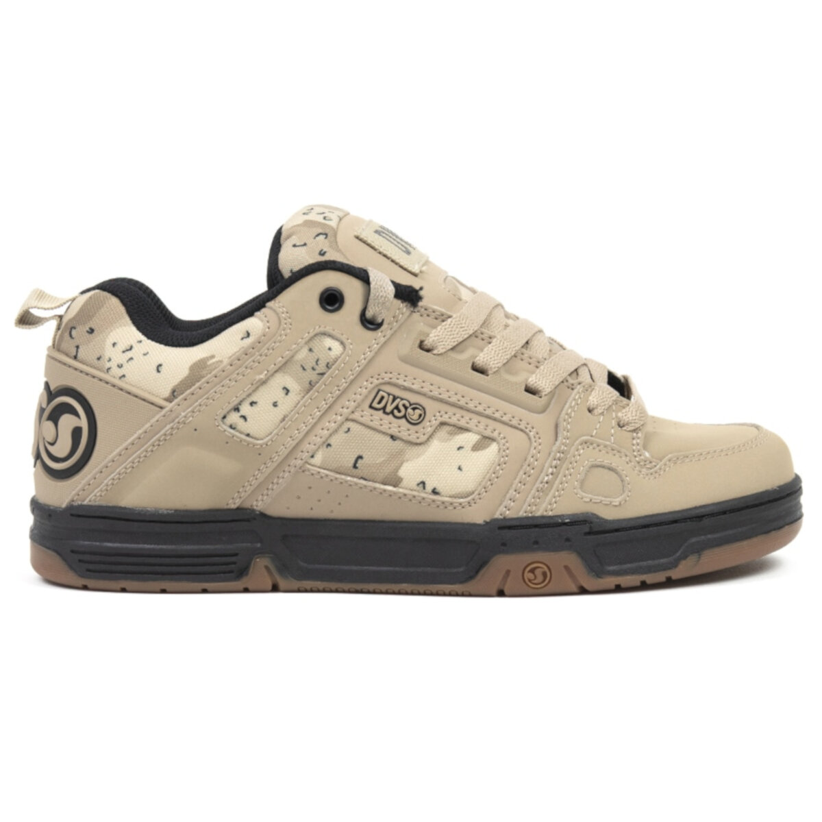 Tenis DVS Comanche 270 TAN CAMO BLACK NUBUCK