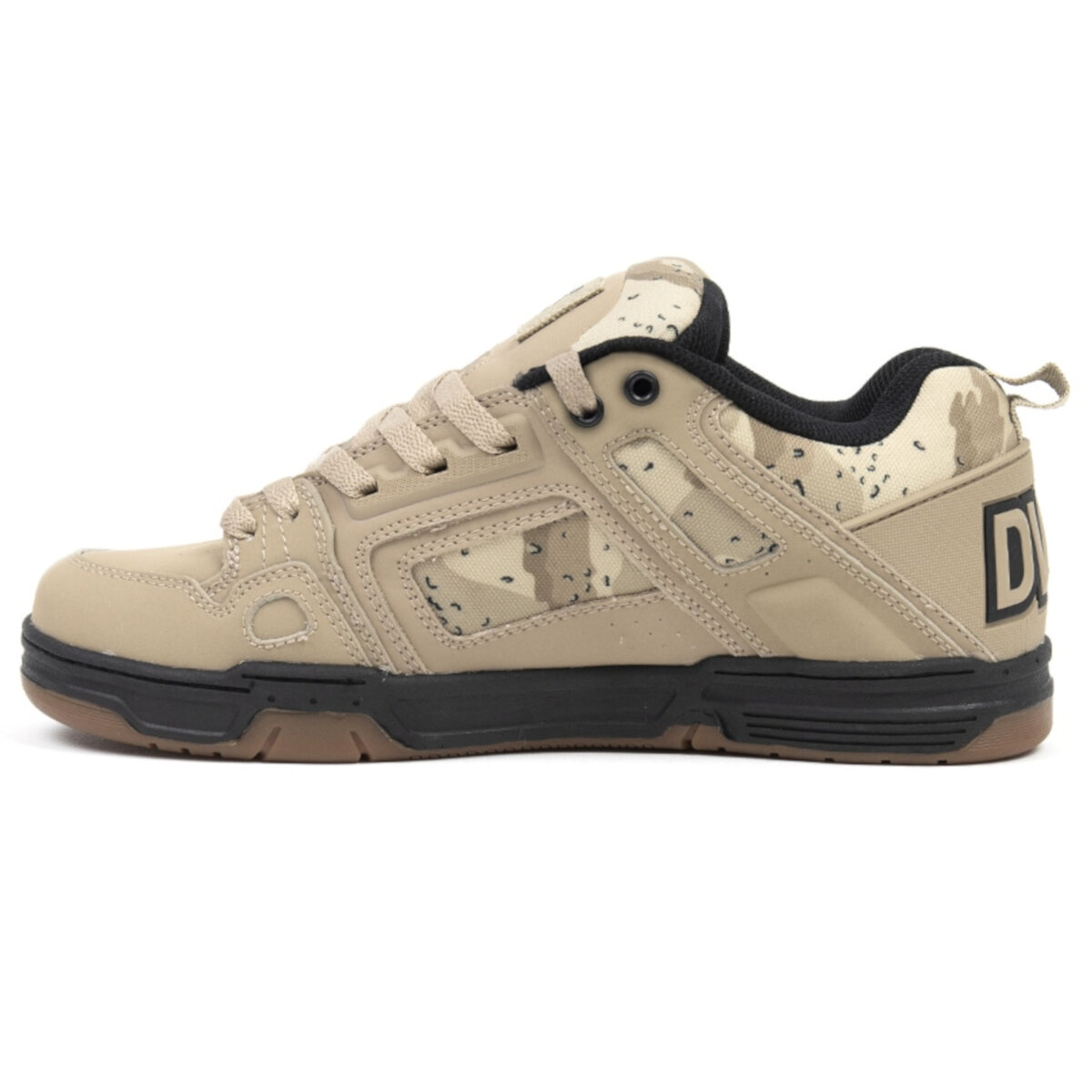 Tenis DVS Comanche 270 TAN CAMO BLACK NUBUCK
