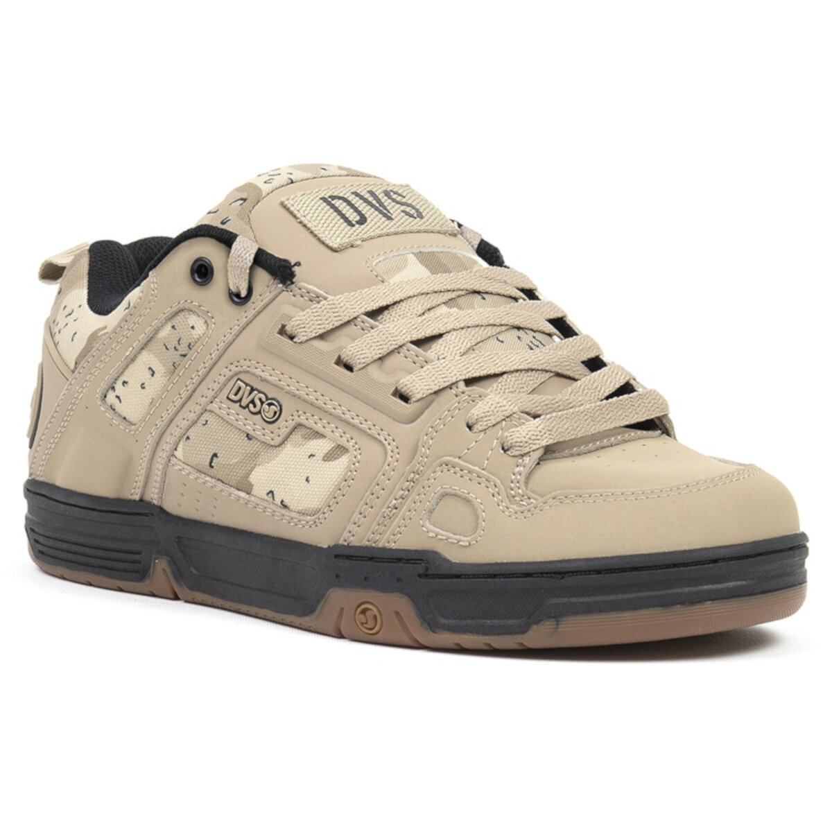 Tenis DVS Comanche 270 TAN CAMO BLACK NUBUCK