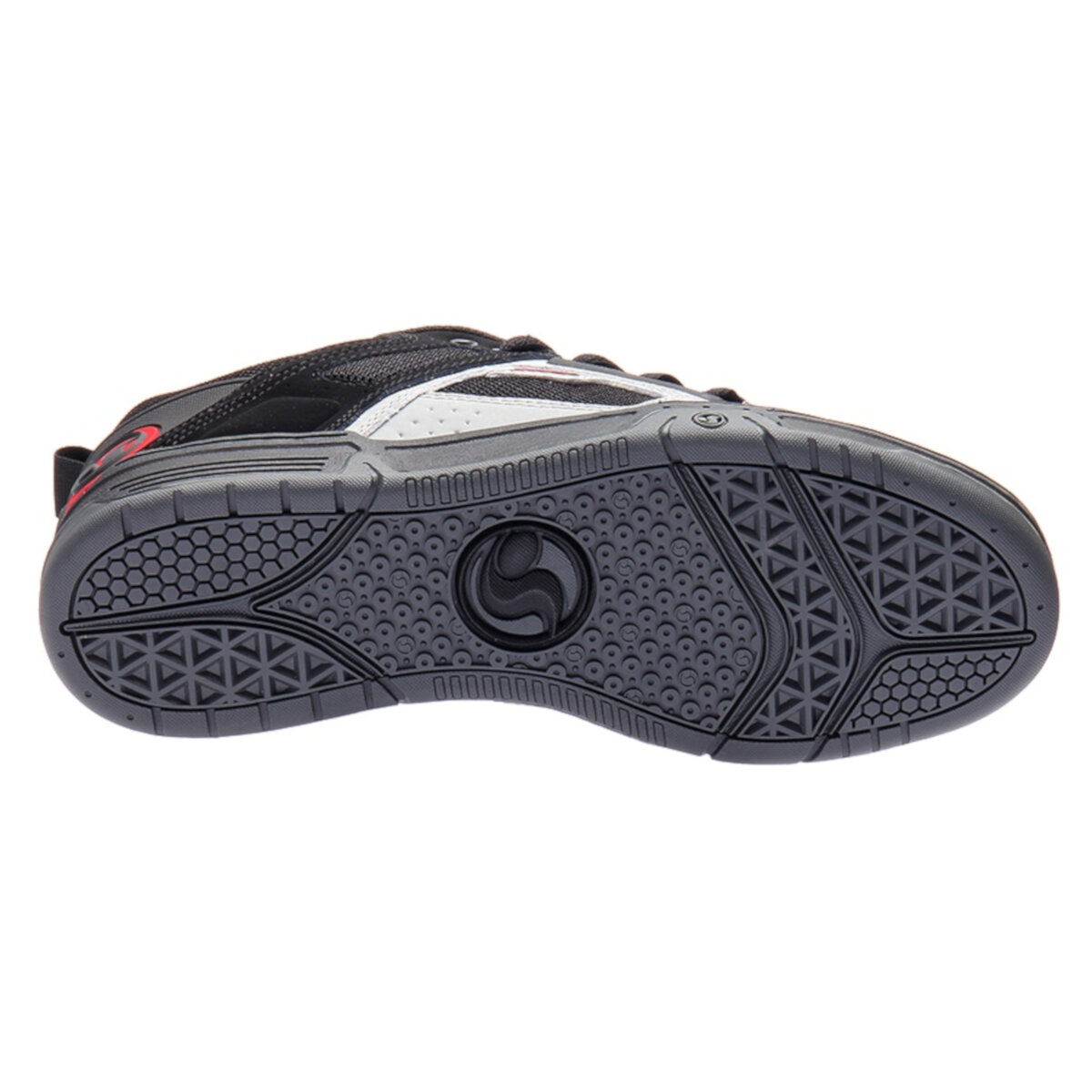 Tenis DVS Comanche 701 BLACK GRAY RED NUBUCK.