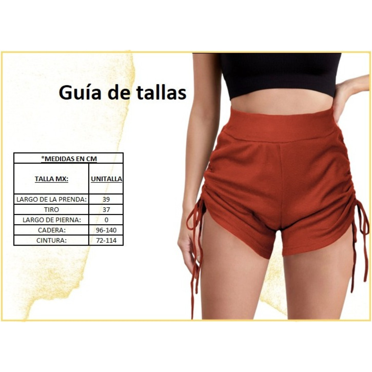 Short Dama Deportivo Texturizado Anticelulitis Gym Playa Mall