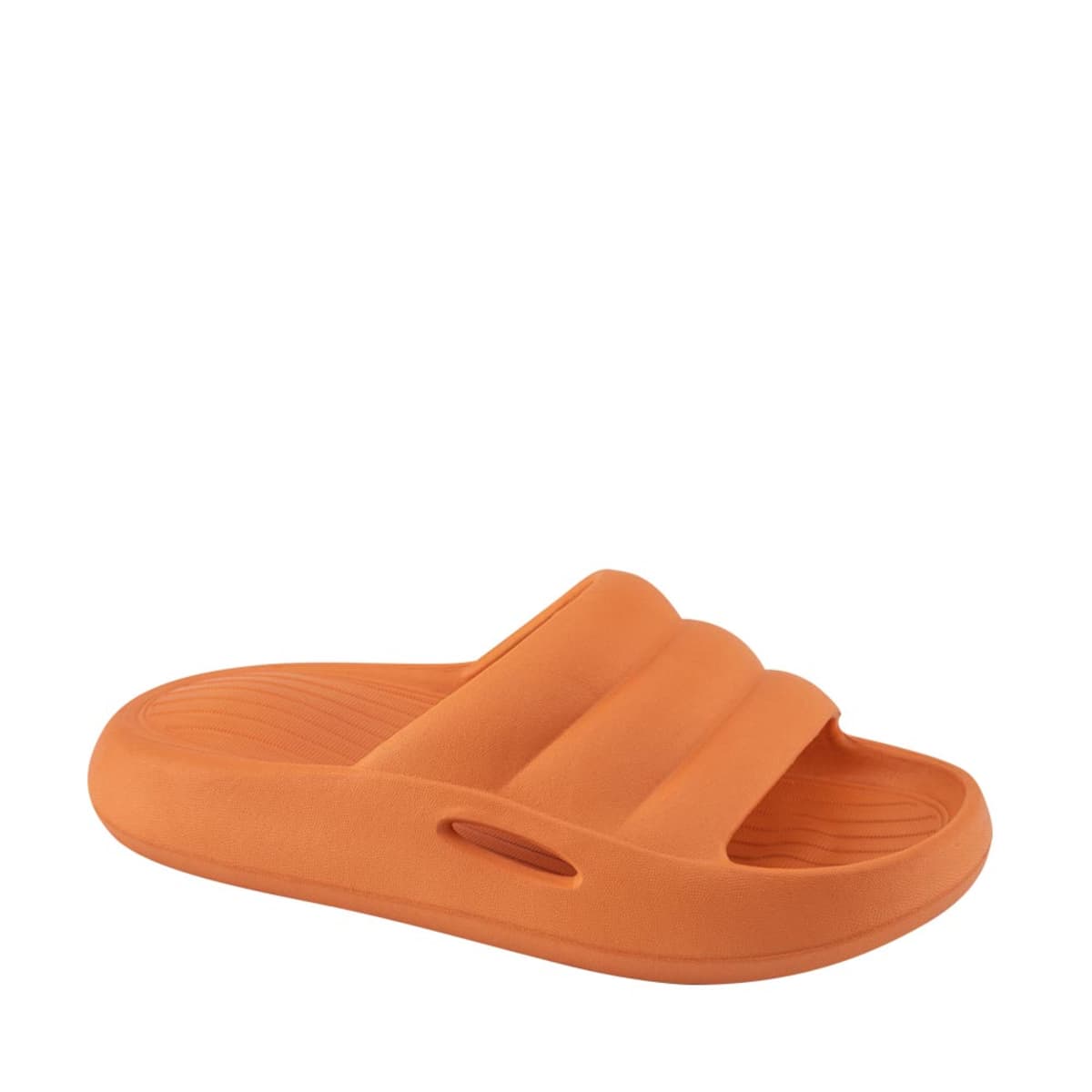 Sandalia monocolor naranja, marca Banana Price, para mujer, mod. 1058175