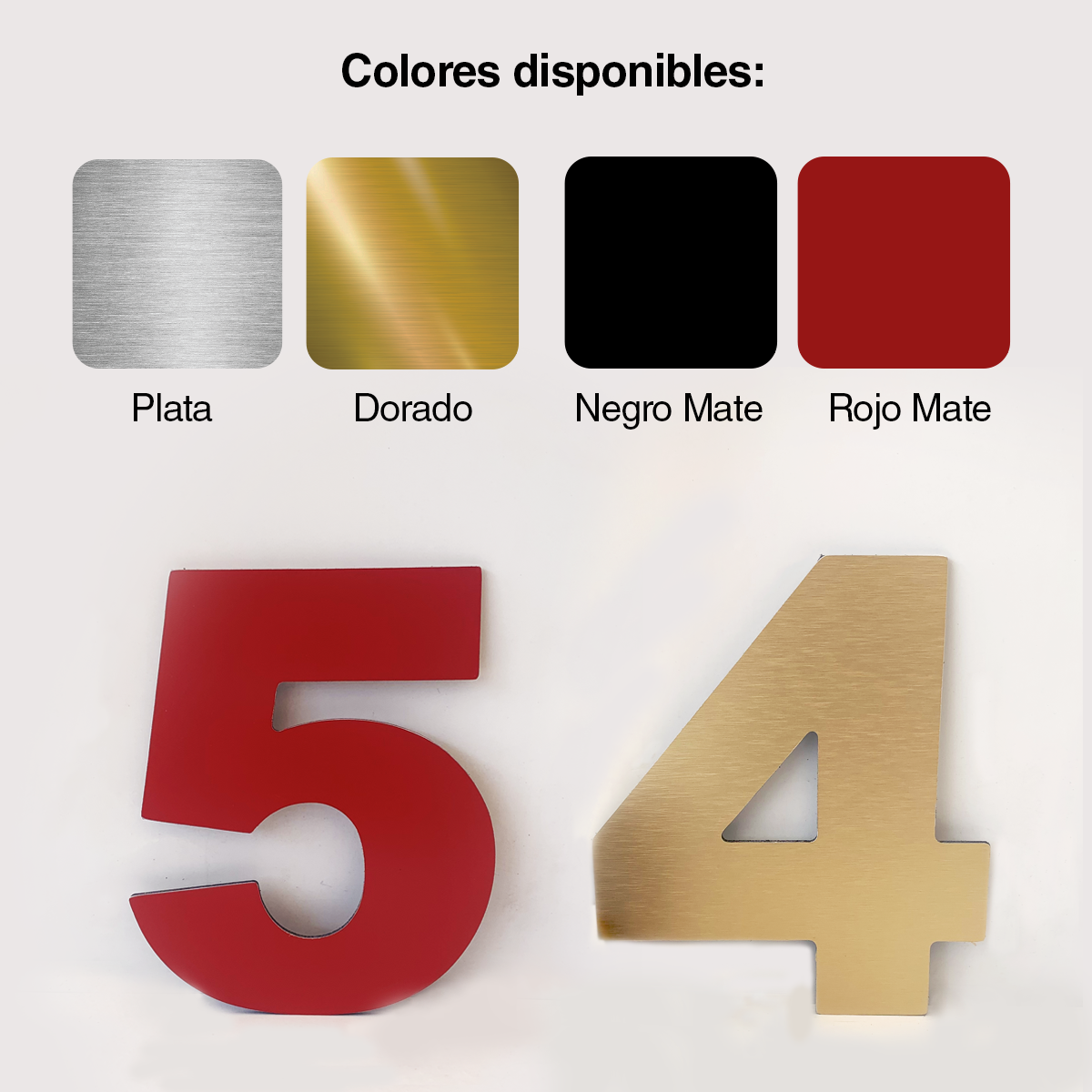 Numeros para hogar NUMERO 1