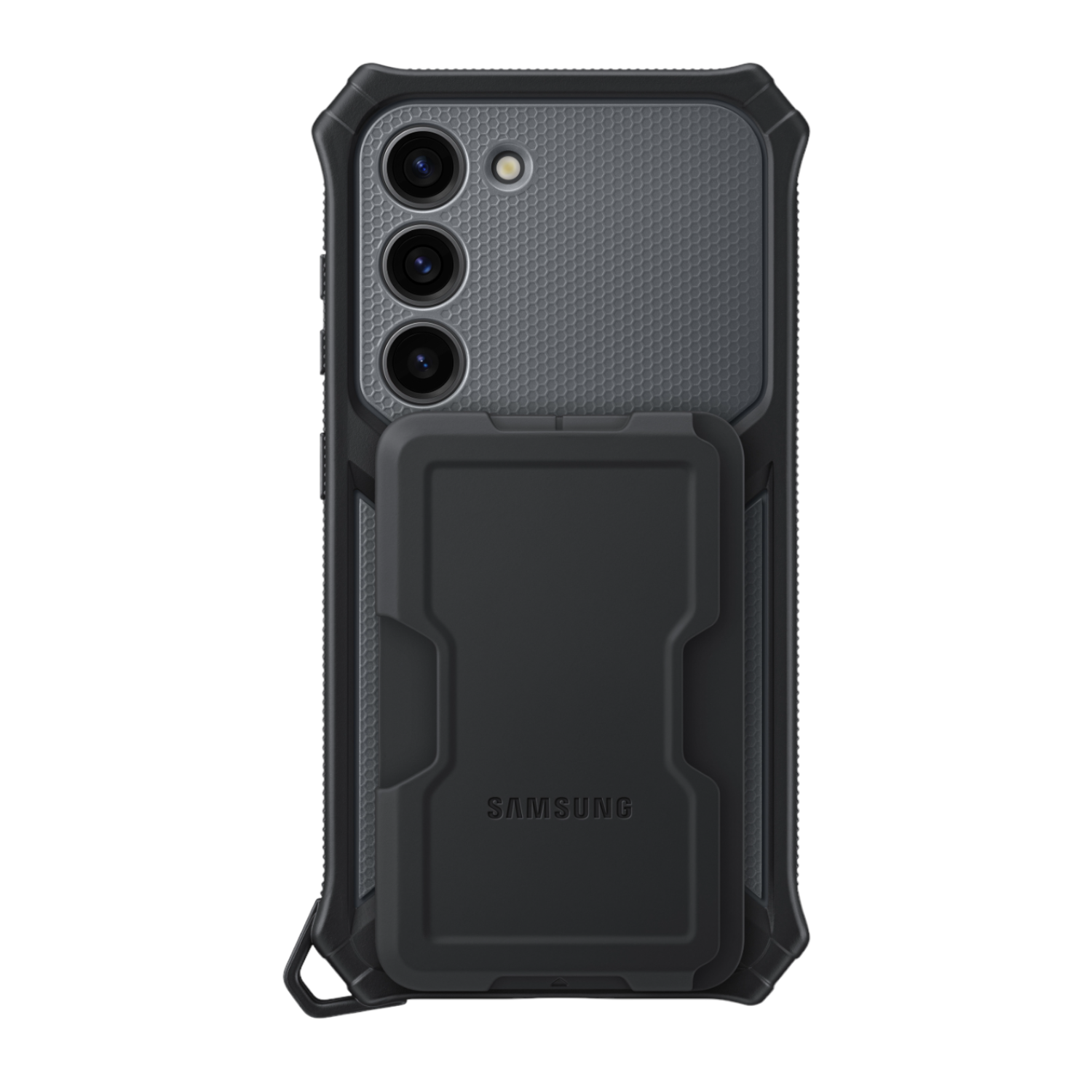 Funda Original Samsung Rugged Cover para S23 Negro