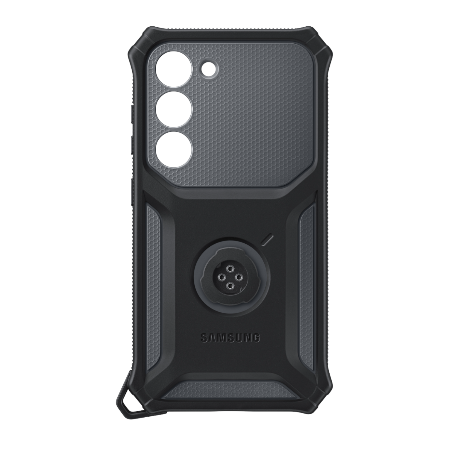 Funda Original Samsung Rugged Cover para S23 Negro