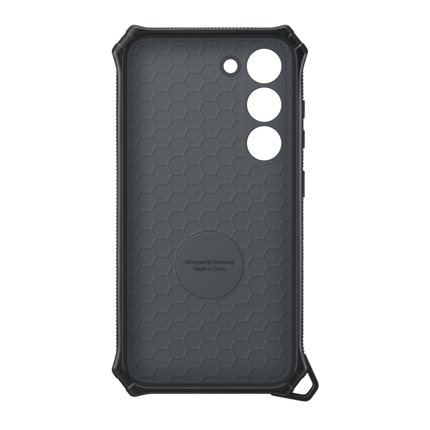 Funda Original Samsung Rugged Cover para S23 Negro