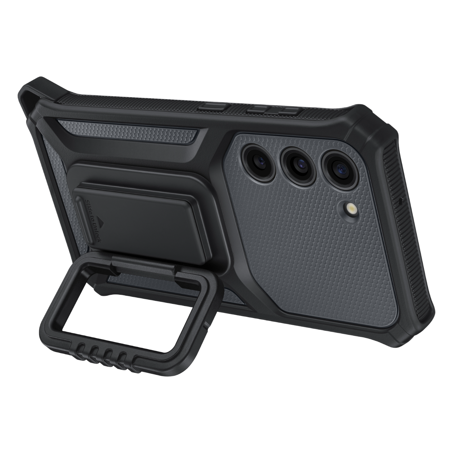 Funda Original Samsung Rugged Cover para S23 Negro