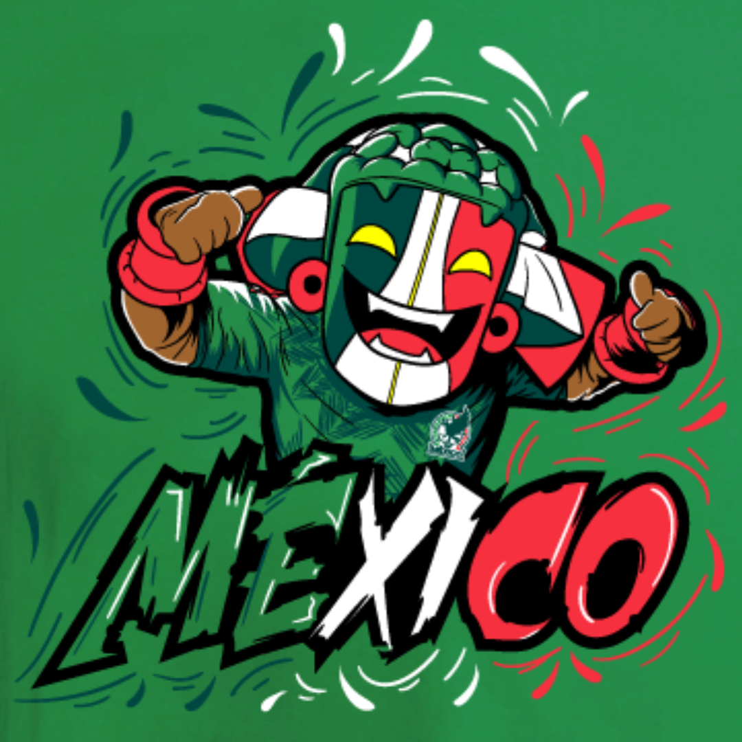 Playera Selección Nacional Mexicana Mascota Selección Adulto