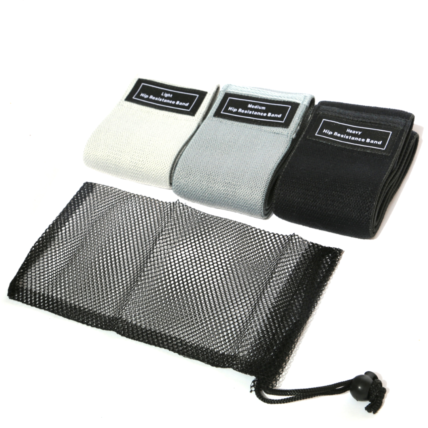 Set 3 Ligas Bandas Resistencia Para Hacer Ejercicio Gym Fit 