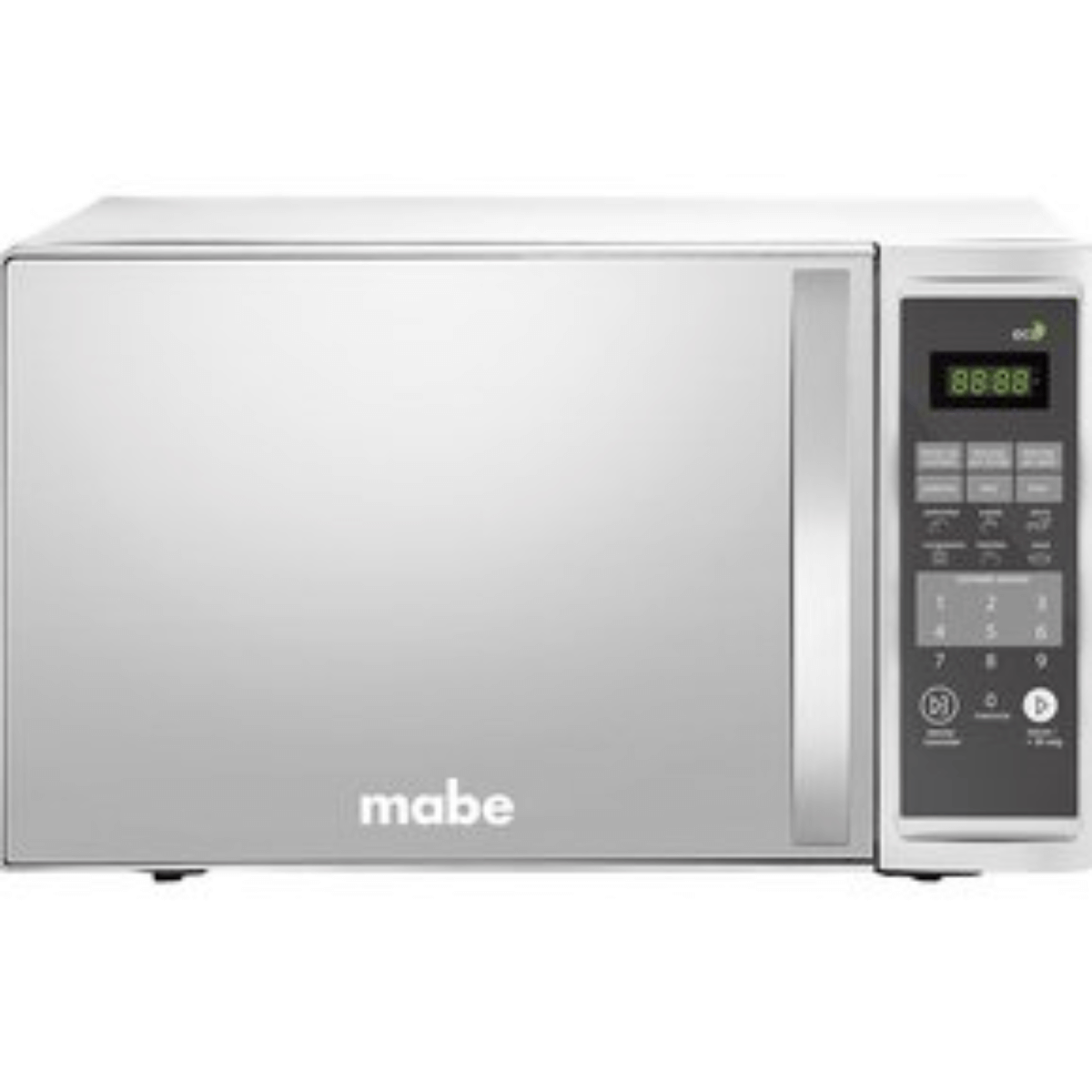 HORNO MICROONDAS 1.4P3 MANIJA ACABADO ESPEJO PLATA MABE