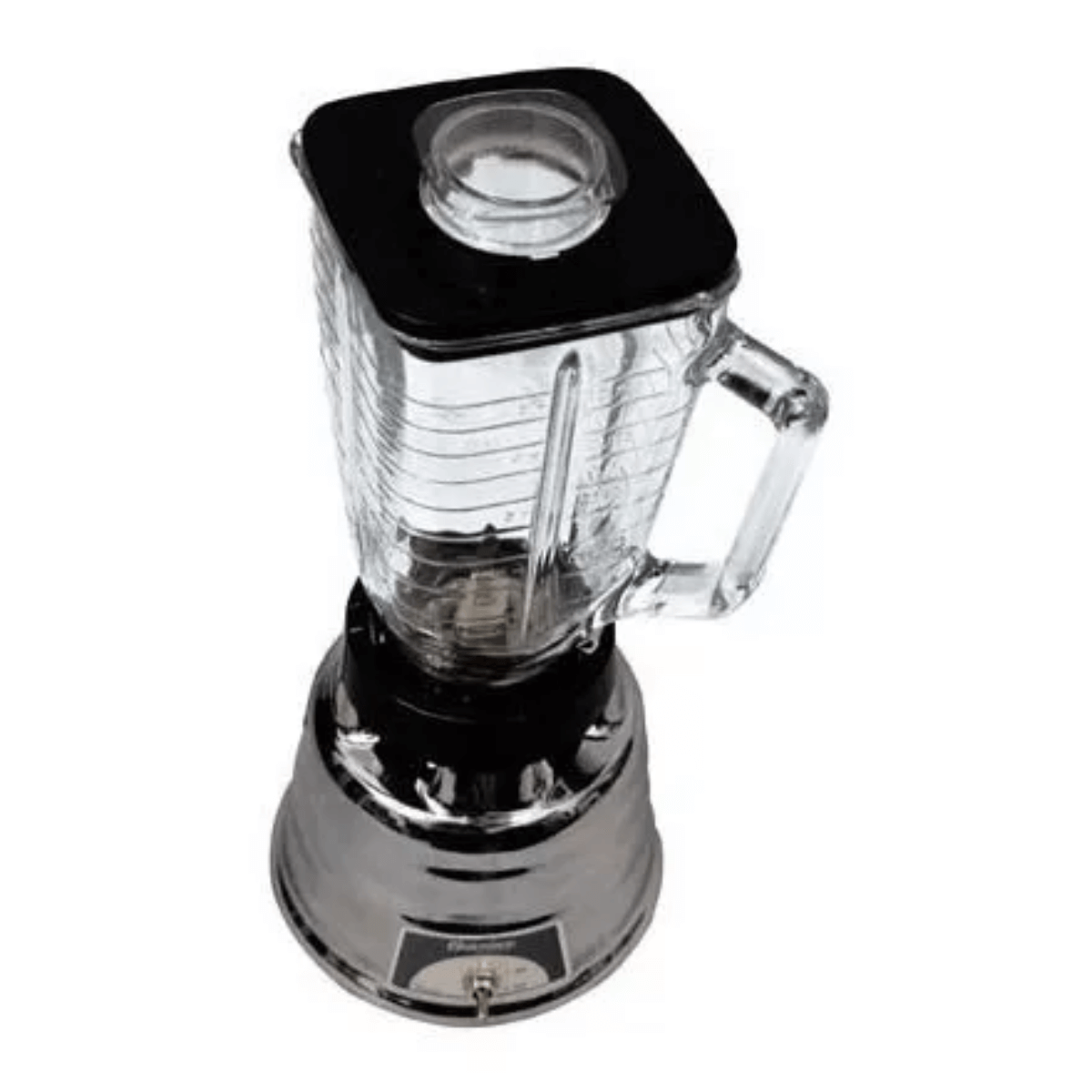 LICUADORA 1VEL 1.25LT VASO VIDRIO CLASICA METAL CROMADO BRILLANTE OSTER
