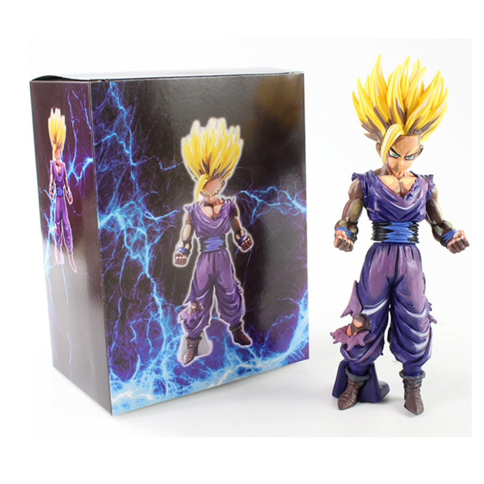 Juguete Muñeco Dragon Ball Z Gohan Super Saiyajin 2 Con Caja