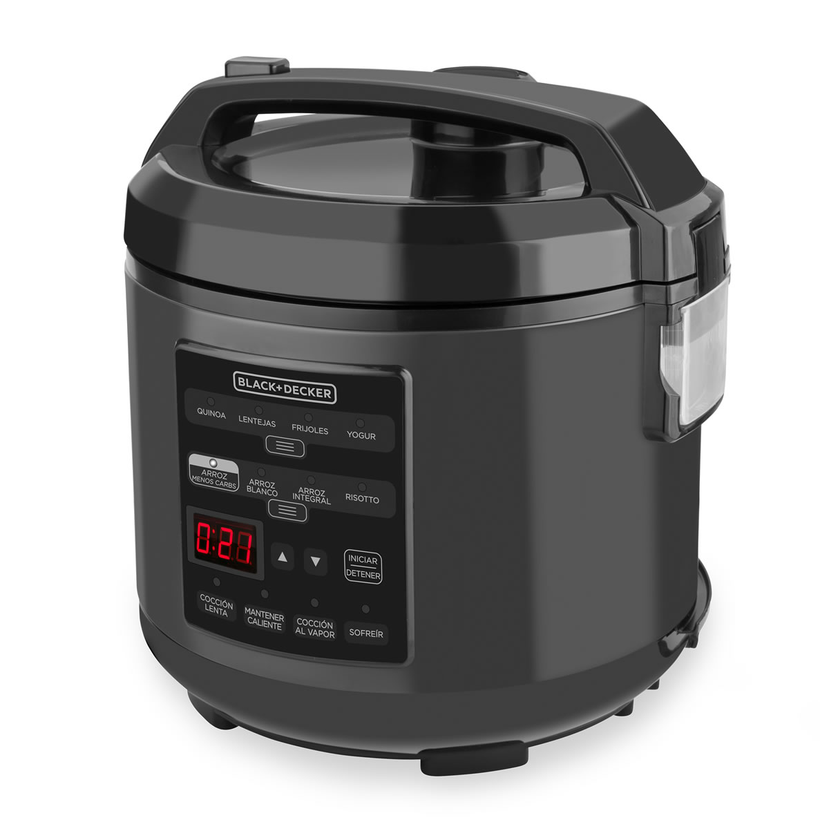 Olla Digital Multifuncional 500 W BLACK+DECKER MCH14-AR WT