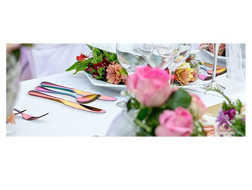 Juego de cubiertos Tornasol 24 piezas