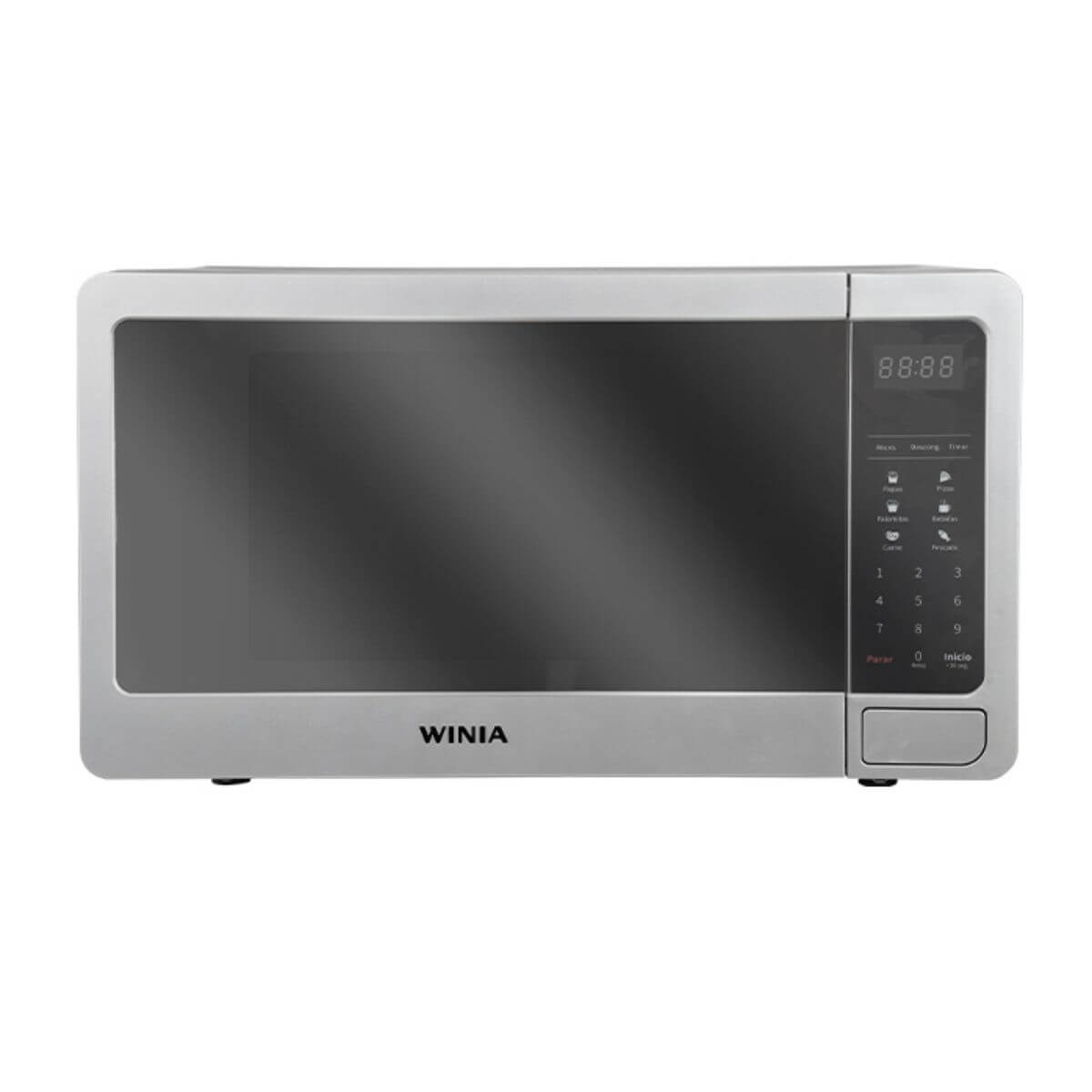 HORNO MICROONDAS 0.7P3 ABRIERTO BOTON SILVER WINIA