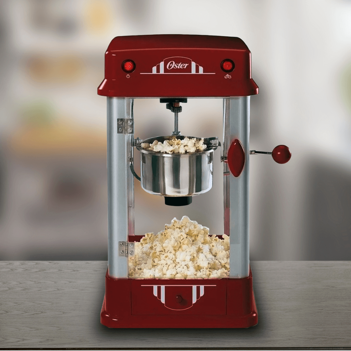 MAQUINA PARA HACER PALOMITAS ROJO OSTER