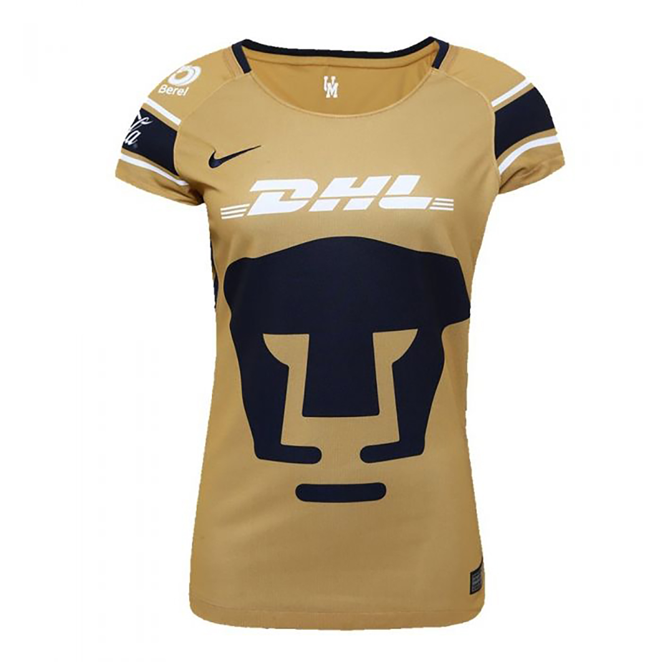 Jersey Nike Pumas UNAM Mujer 2018 - Dorado