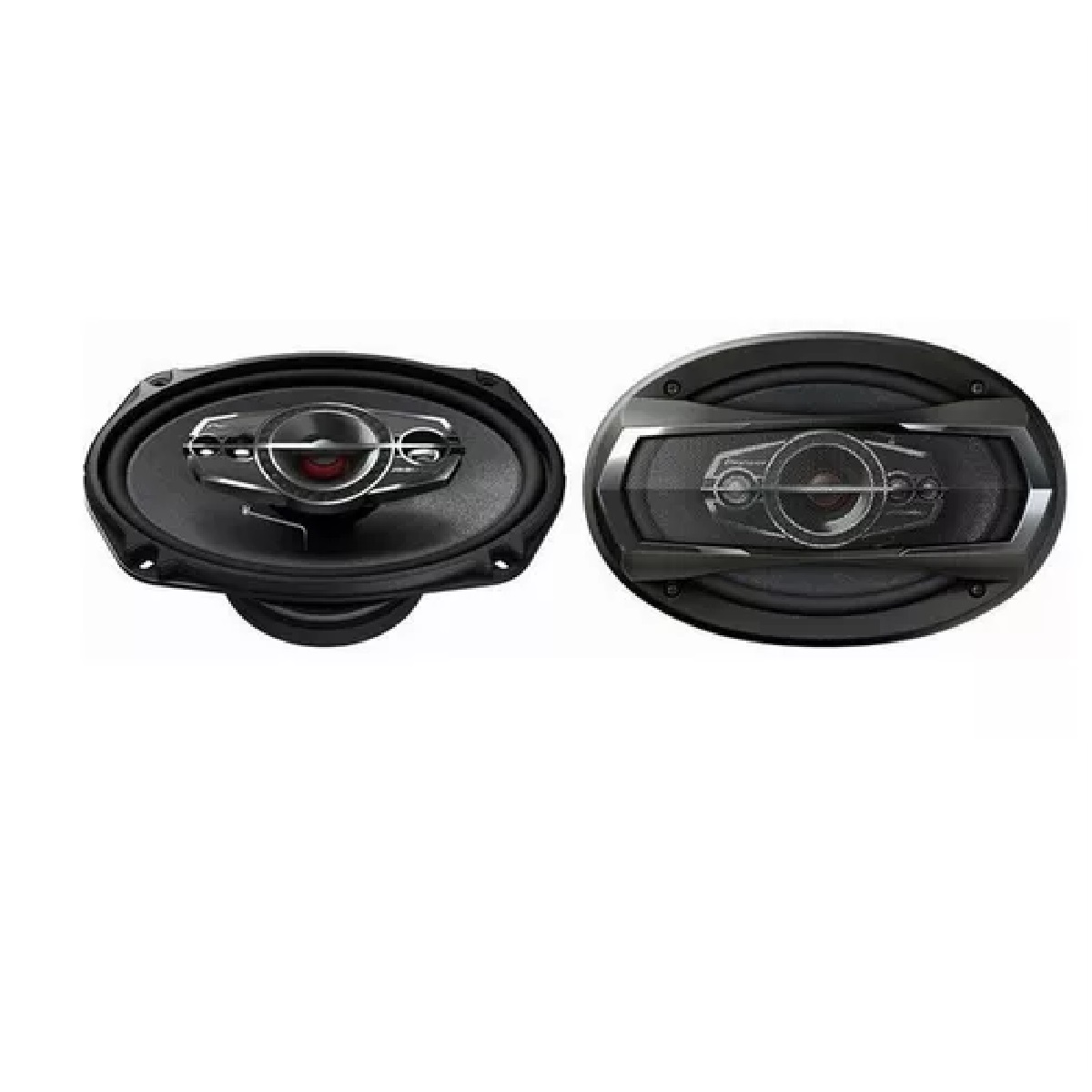 Duo Bocinas 6x9 Coaxial Para Carro Auto 5 Vías Car Audio