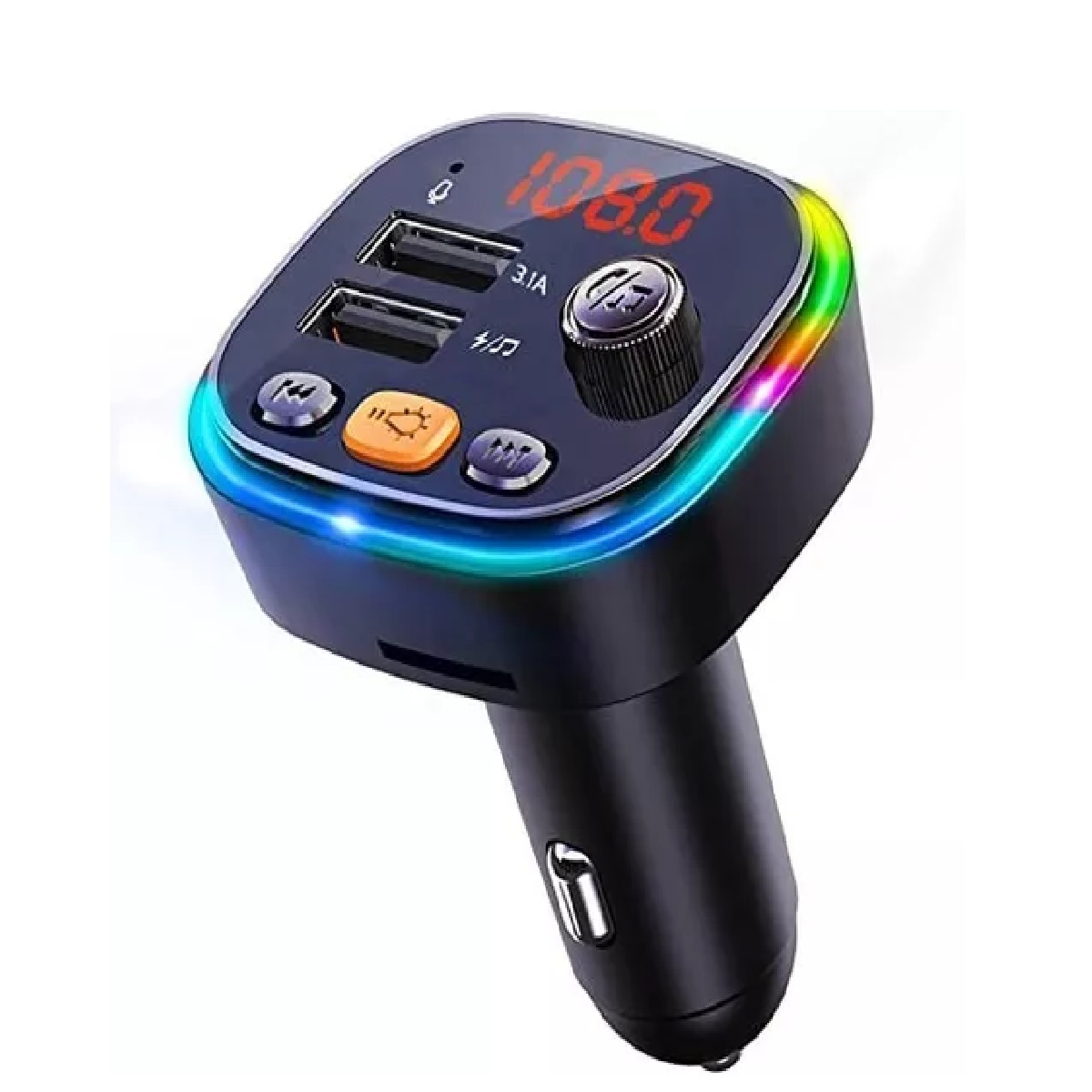 Transmisor Receptor De Audio Adaptador Bluetooth Para Auto