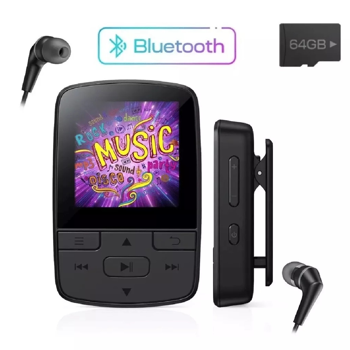 Reproductor mp3 con online auriculares bluetooth