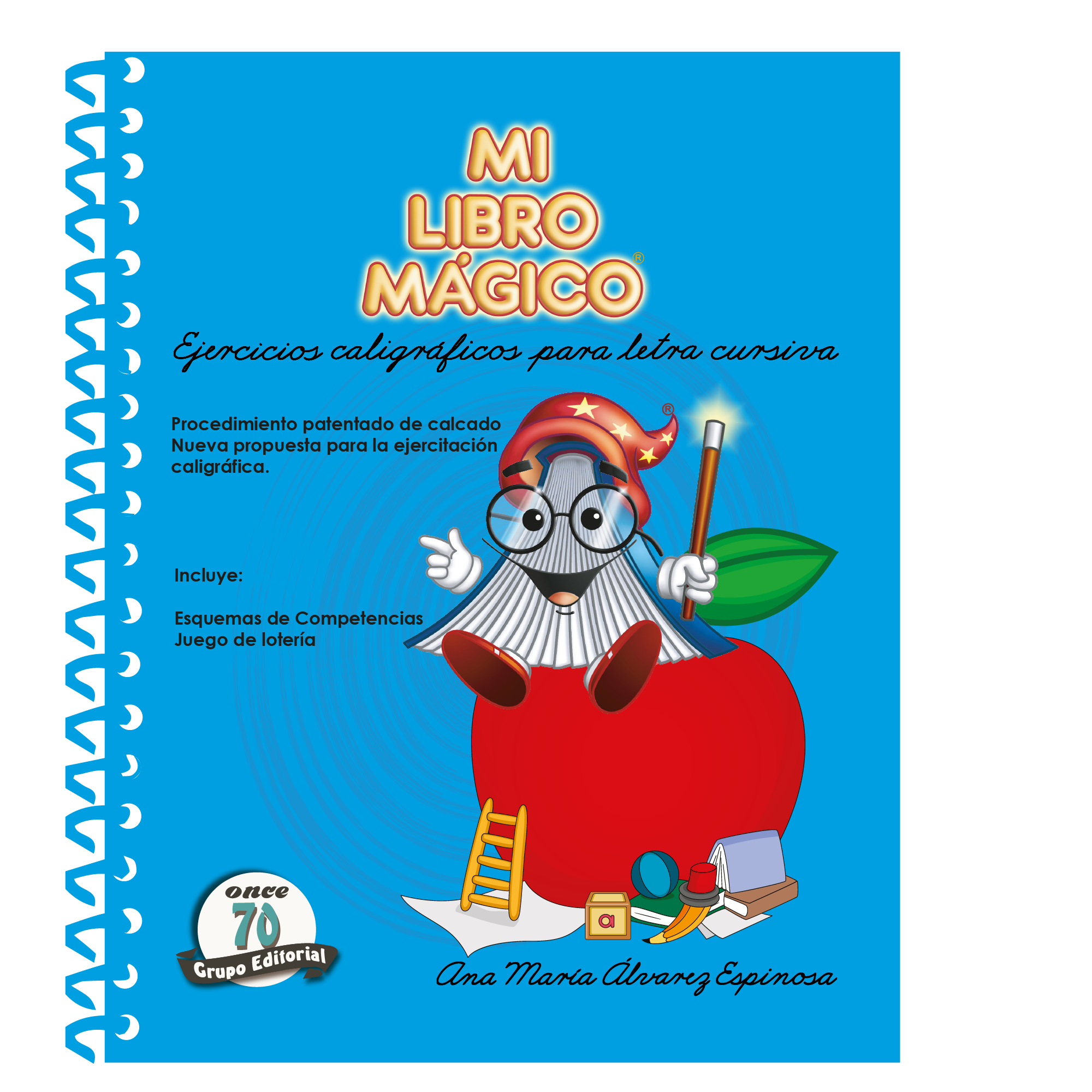 Mi Libro Mágico Ejercicios caligráficos para letra cursiva