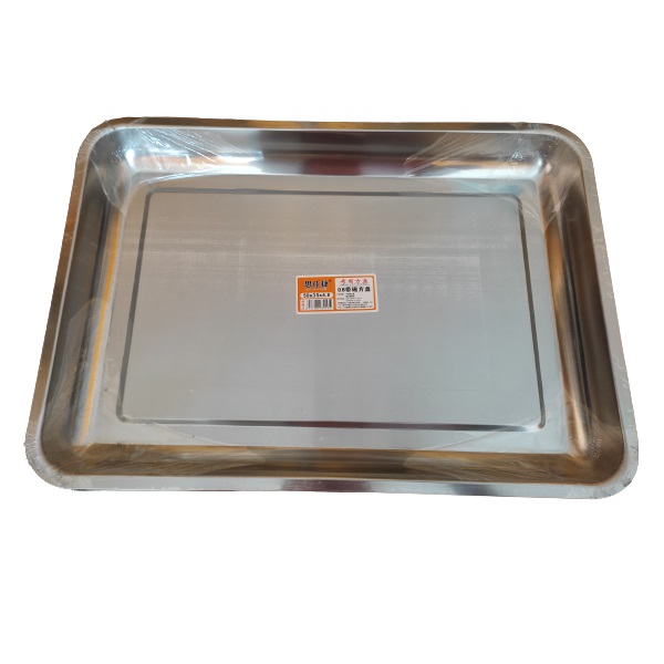 Set de 3 Charolas Bandeja para Hornear Cocina 49.5 x 34.4 x 4.7cm