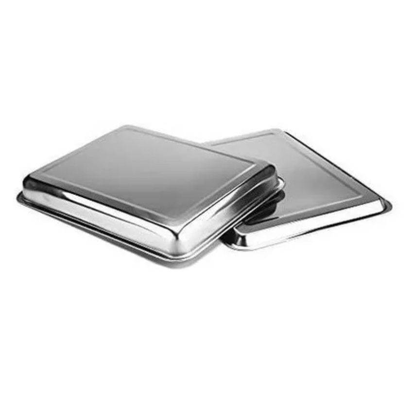 Set de 3 Charolas Bandeja para Hornear Cocina 49.5 x 34.4 x 4.7cm