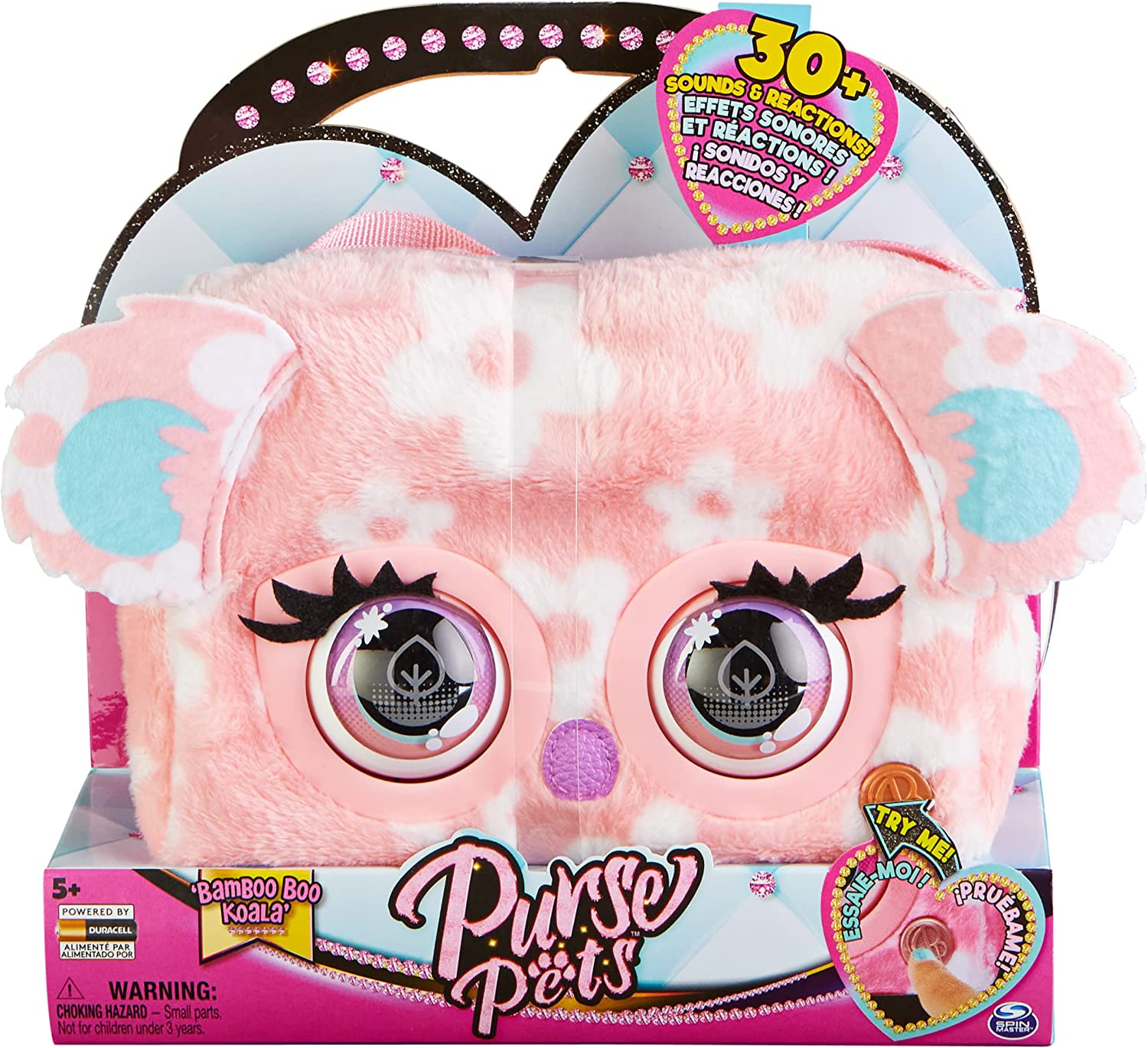 Purse Pets Bolsa Y Mascota Interactiva Bamboo Boo Koala