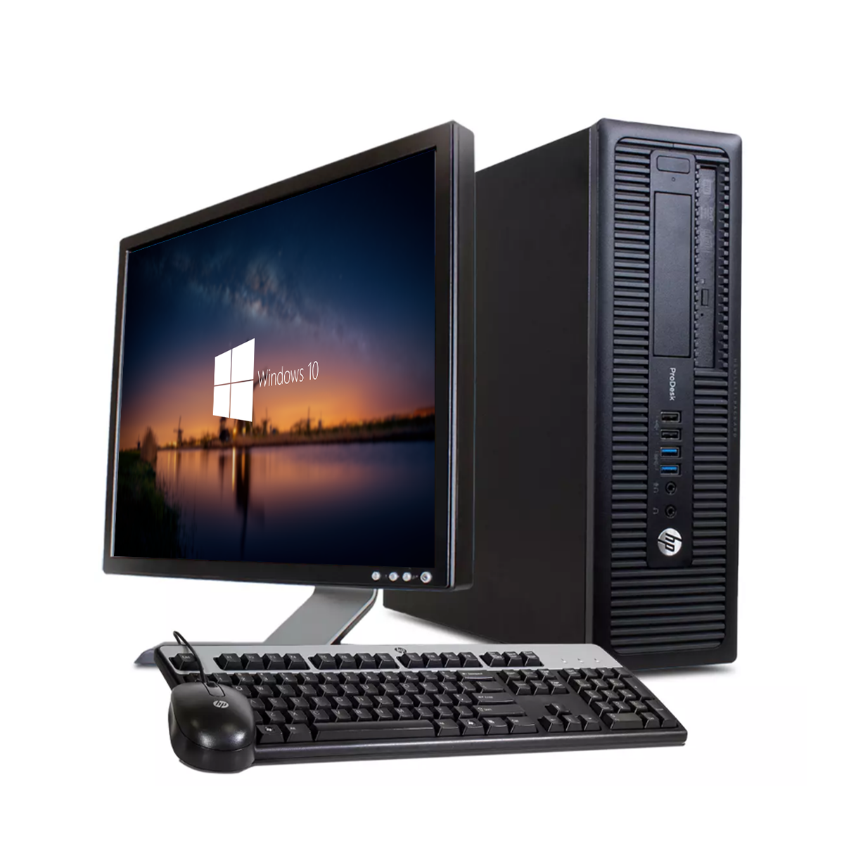 Computadora HP ProDesk 600 G1Pentium  8GB RAM 500GB HDD Monitor 22" (Reacondicionado)
