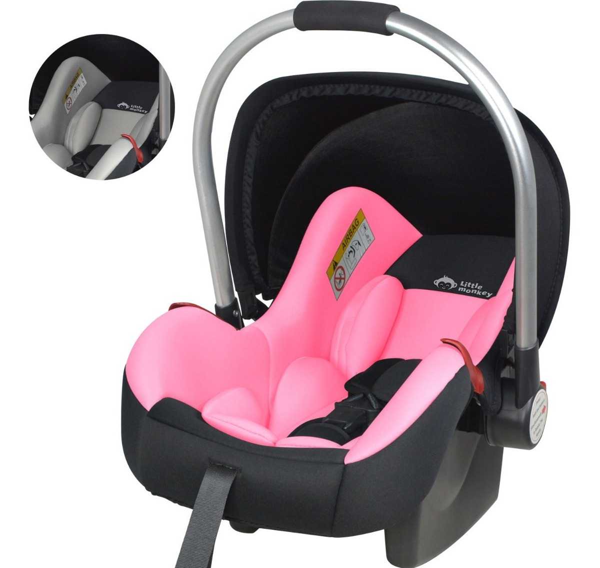 Asiento Para Bebé Tipo Moises Rosa