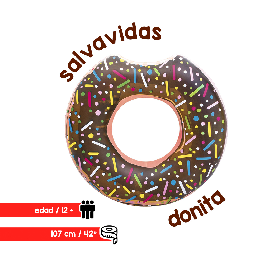 Salvavidas Flotador Inflable De Dona 107 Cm Bestway