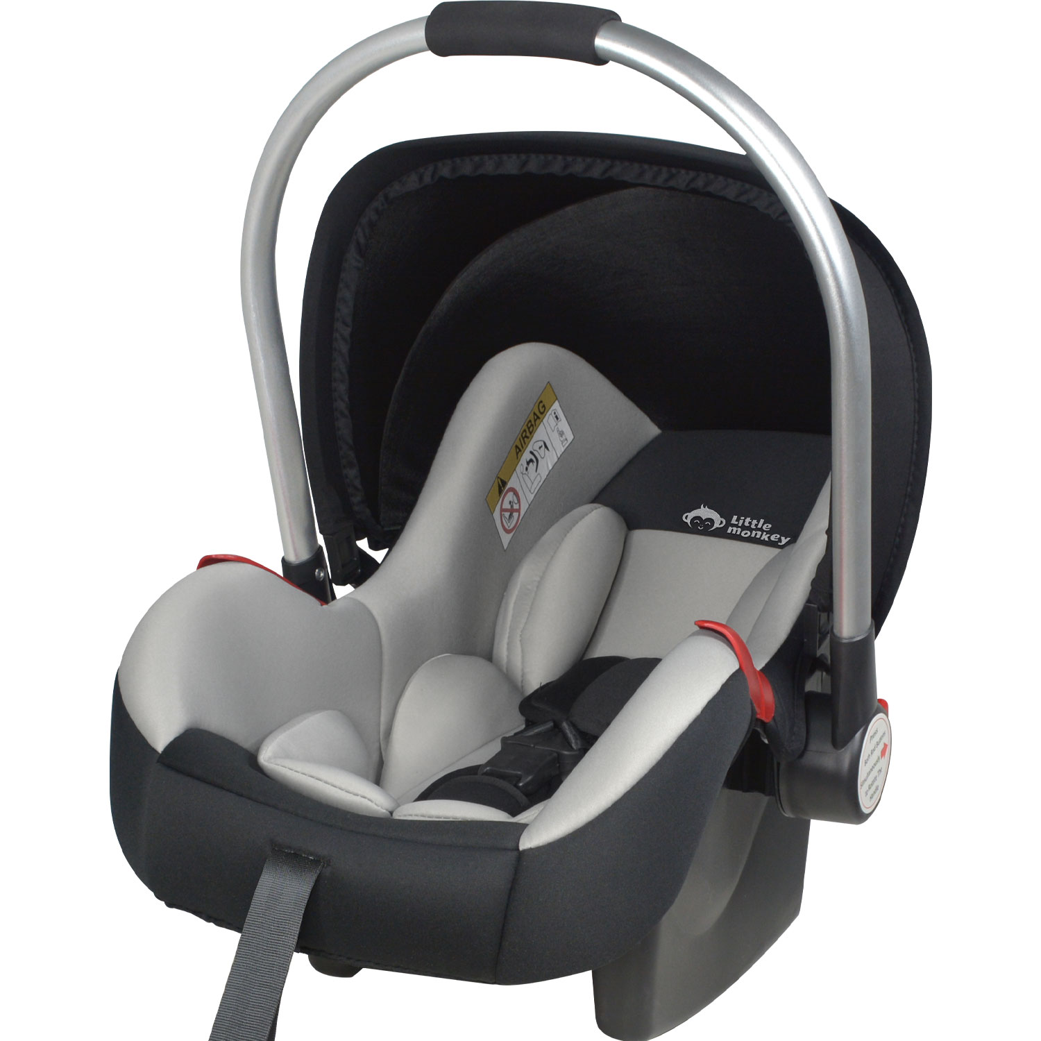 Asiento Para Bebé Tipo Moises Gris