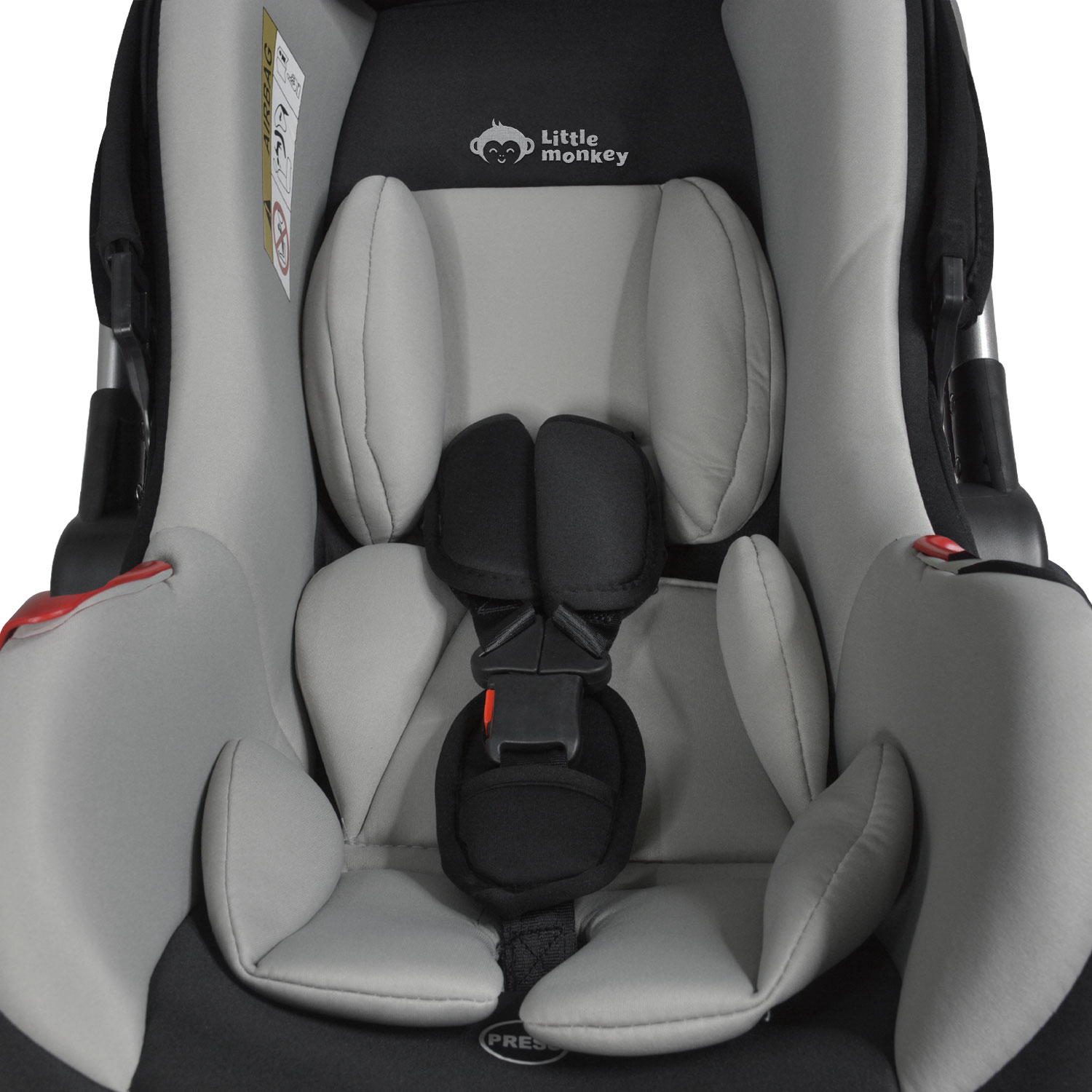 Asiento Para Bebé Tipo Moises Gris