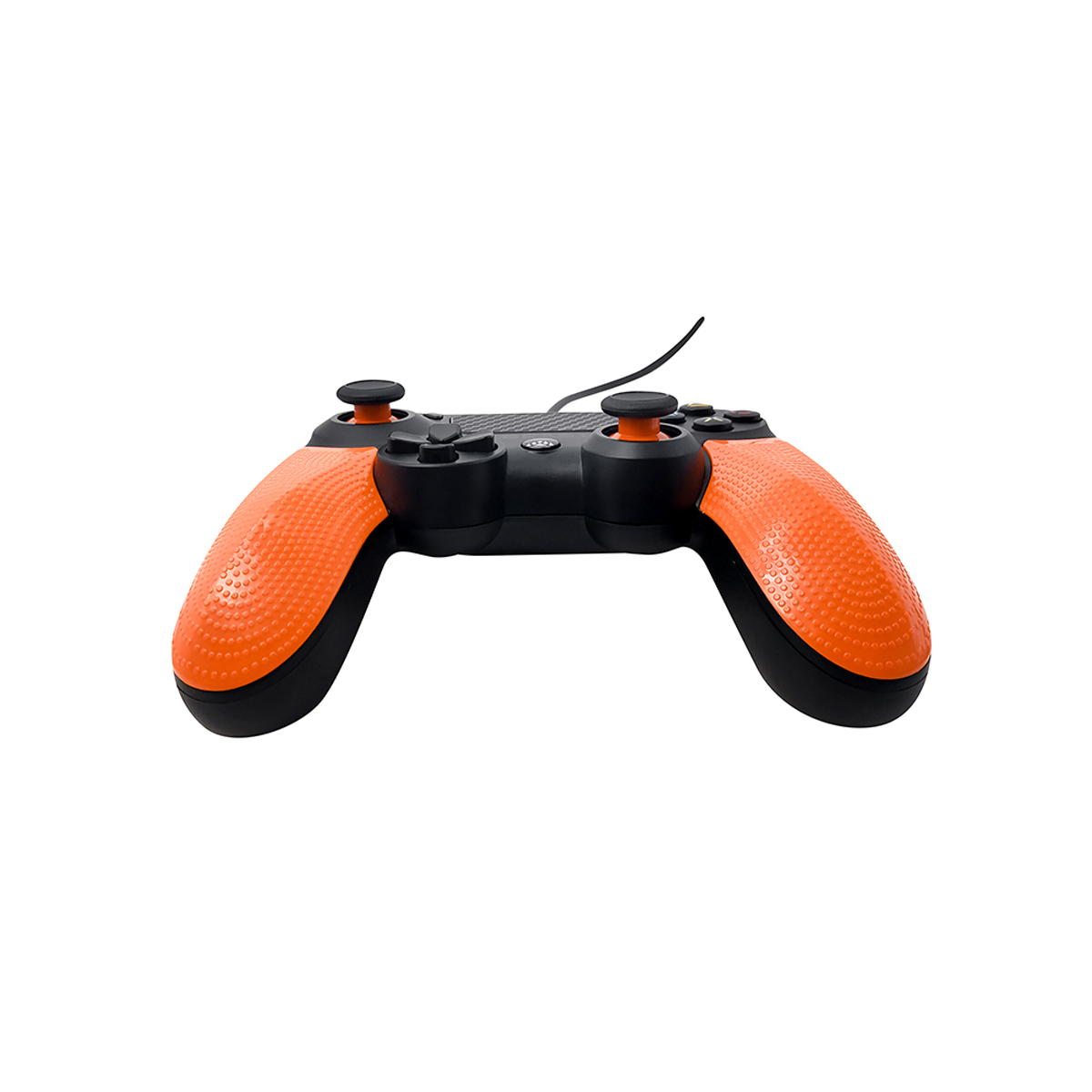 Control Alámbrico compatible Playstation y PC BEAST Play Four USB Vibración Naranja/Negro