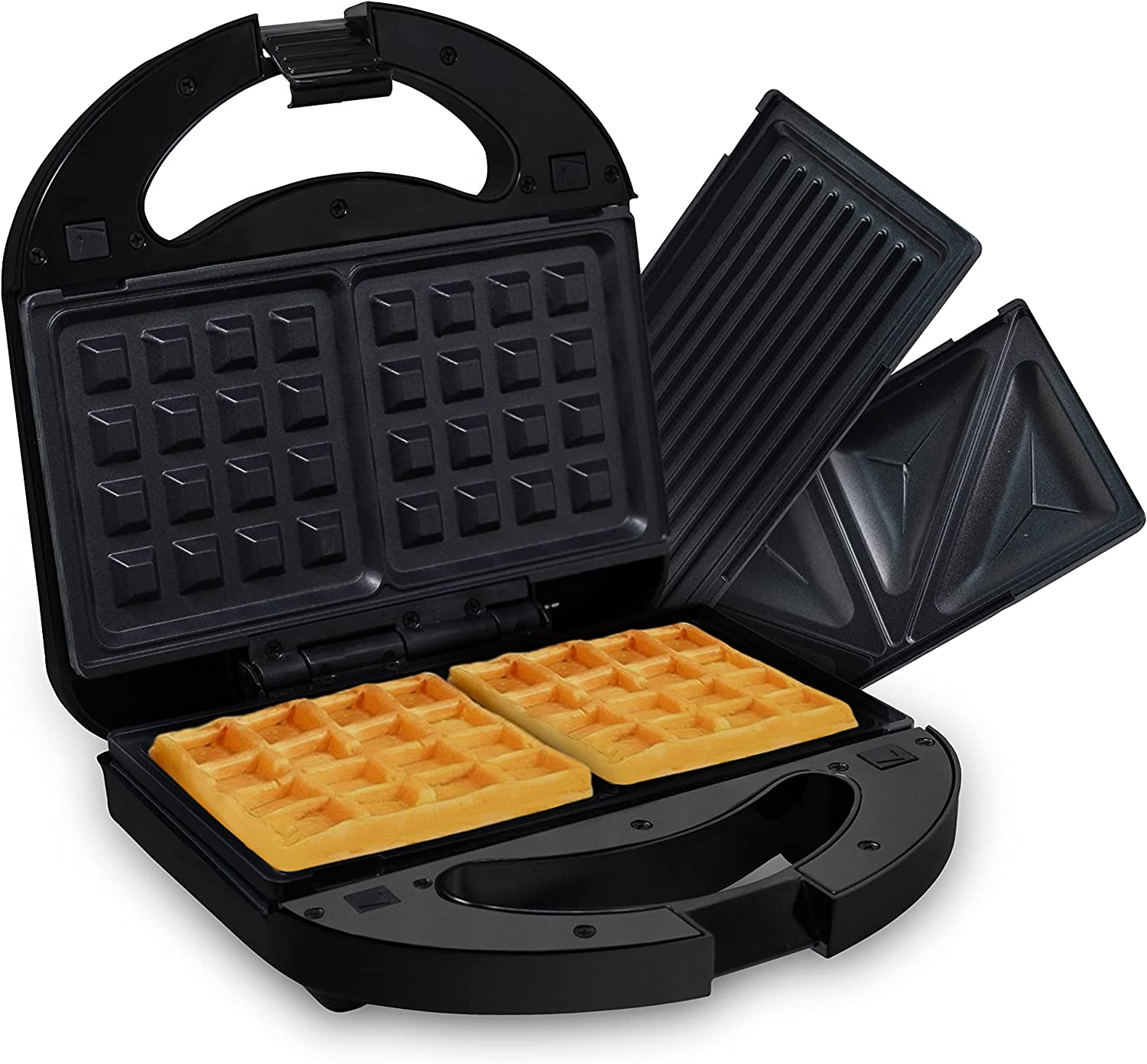 Wafflera Sandwichera Grill Electrica 3 En 1 Super Practica