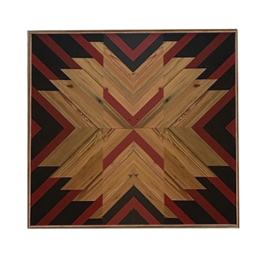 Cuadro decorativo de Madera Natural de Roble.